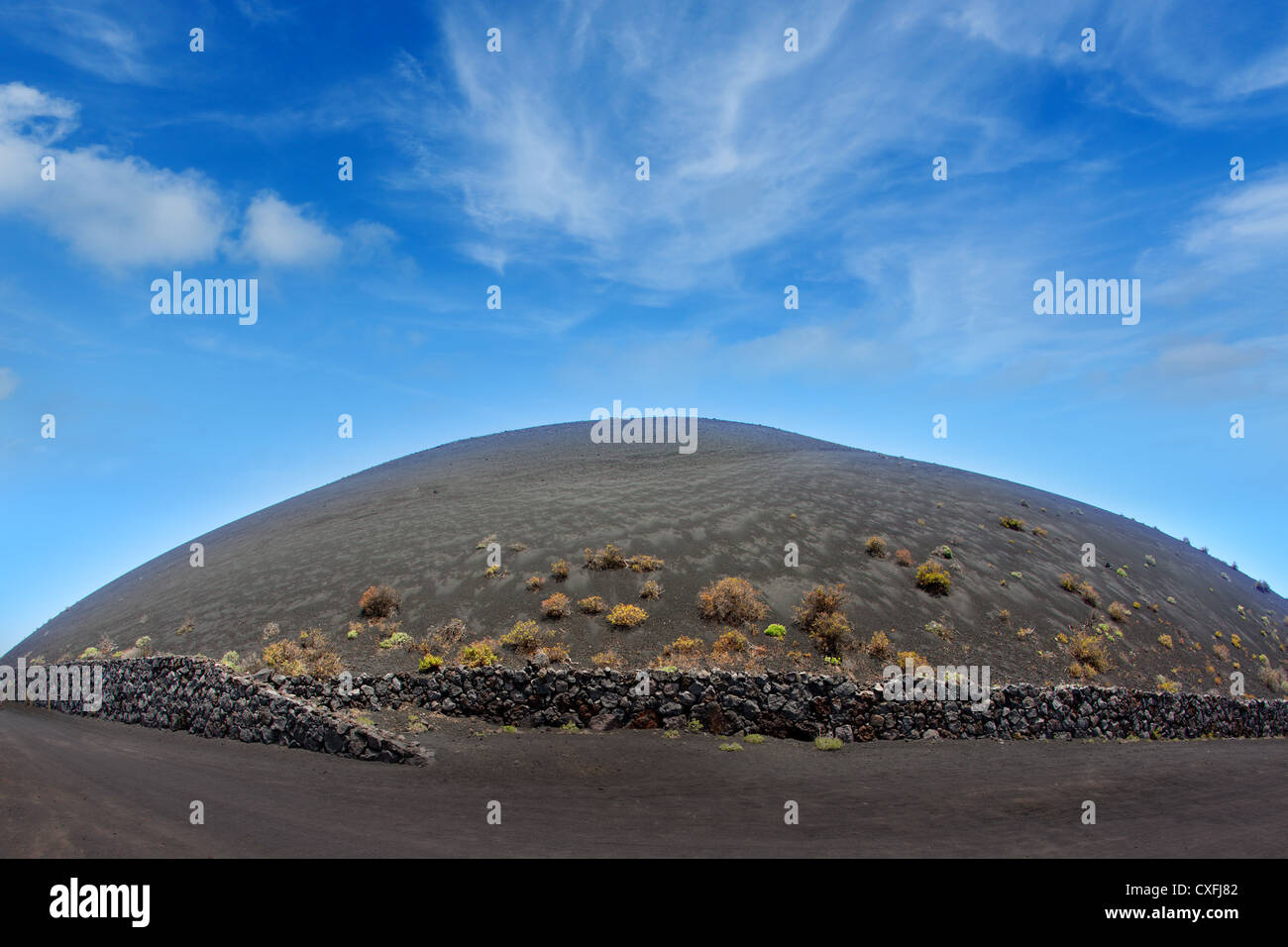 San Antonio volcano view de Teneguia à La Palma, Îles Canaries Banque D'Images