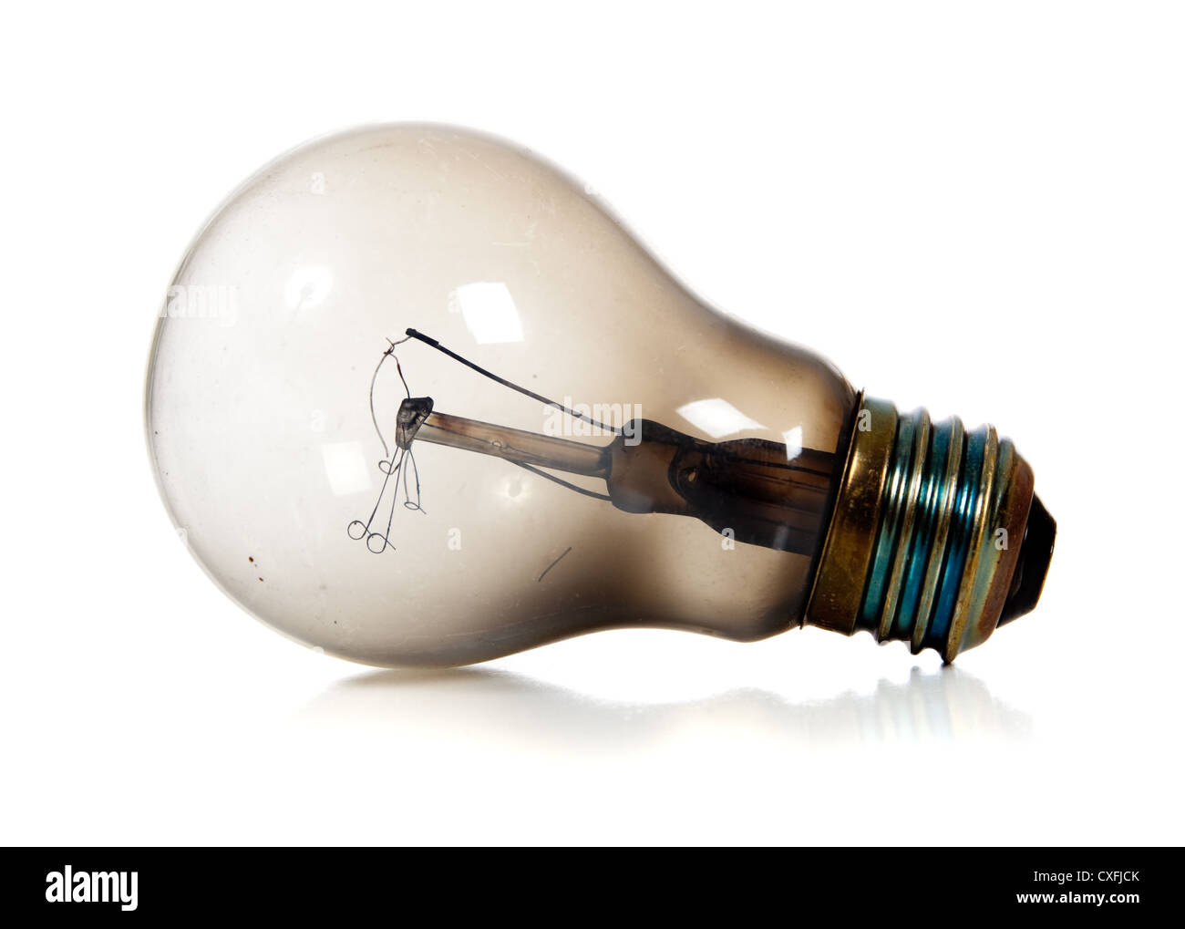 Burnt out light bulb Banque de photographies et d'images à haute résolution  - Alamy