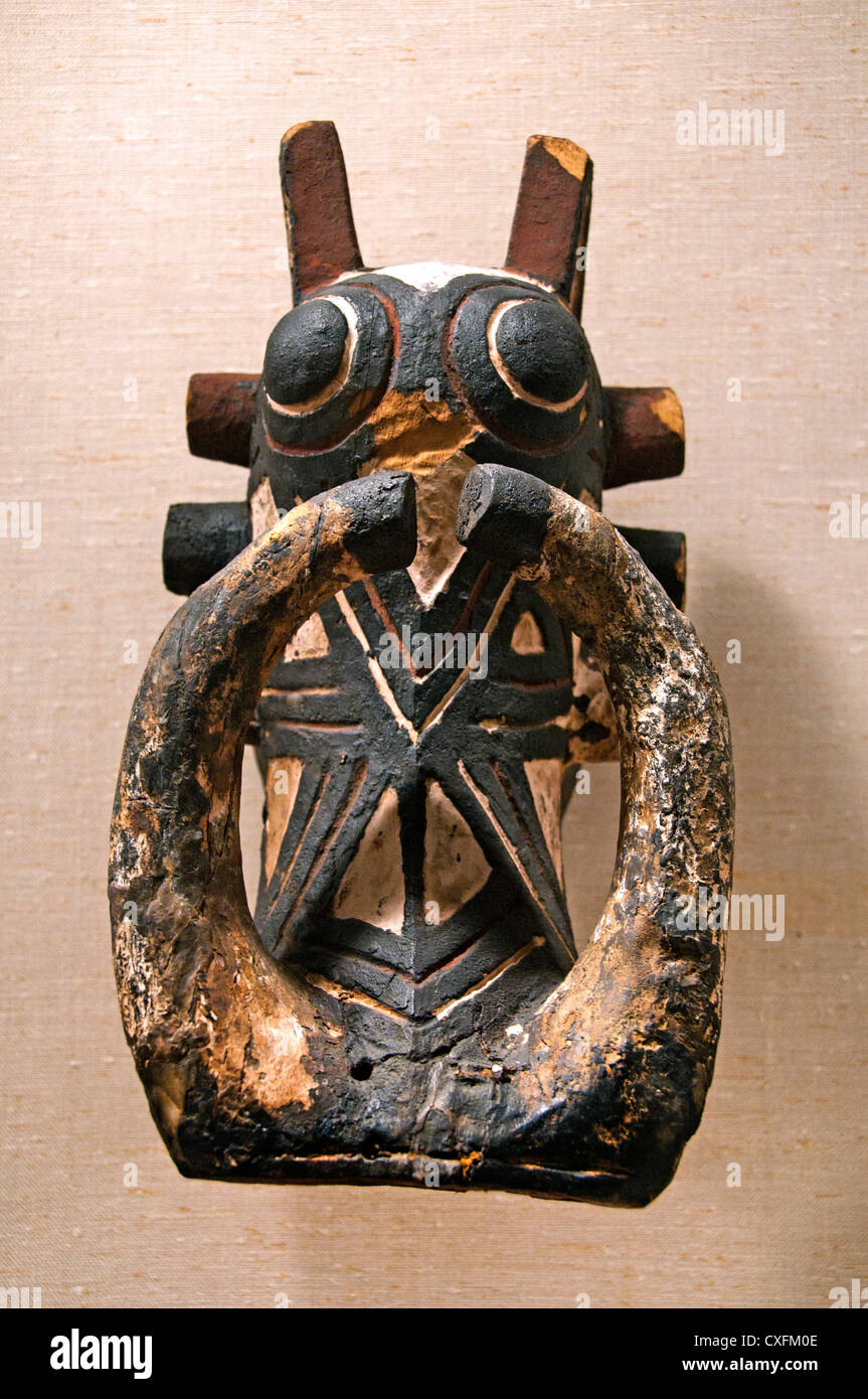 Bwa Burkina Faso masque Phacochère Nuna ou peuples autochtones 19 - 20 siècle l'Afrique Banque D'Images
