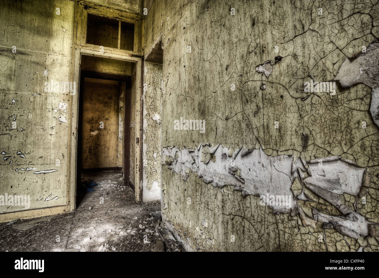 Abandoned house interior Banque D'Images