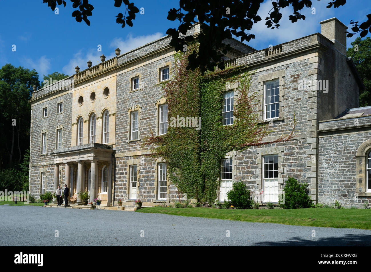 B&B Le Coup de coeur, près de Galles Aberystwyth, UK, le 20 août 2012 Banque D'Images