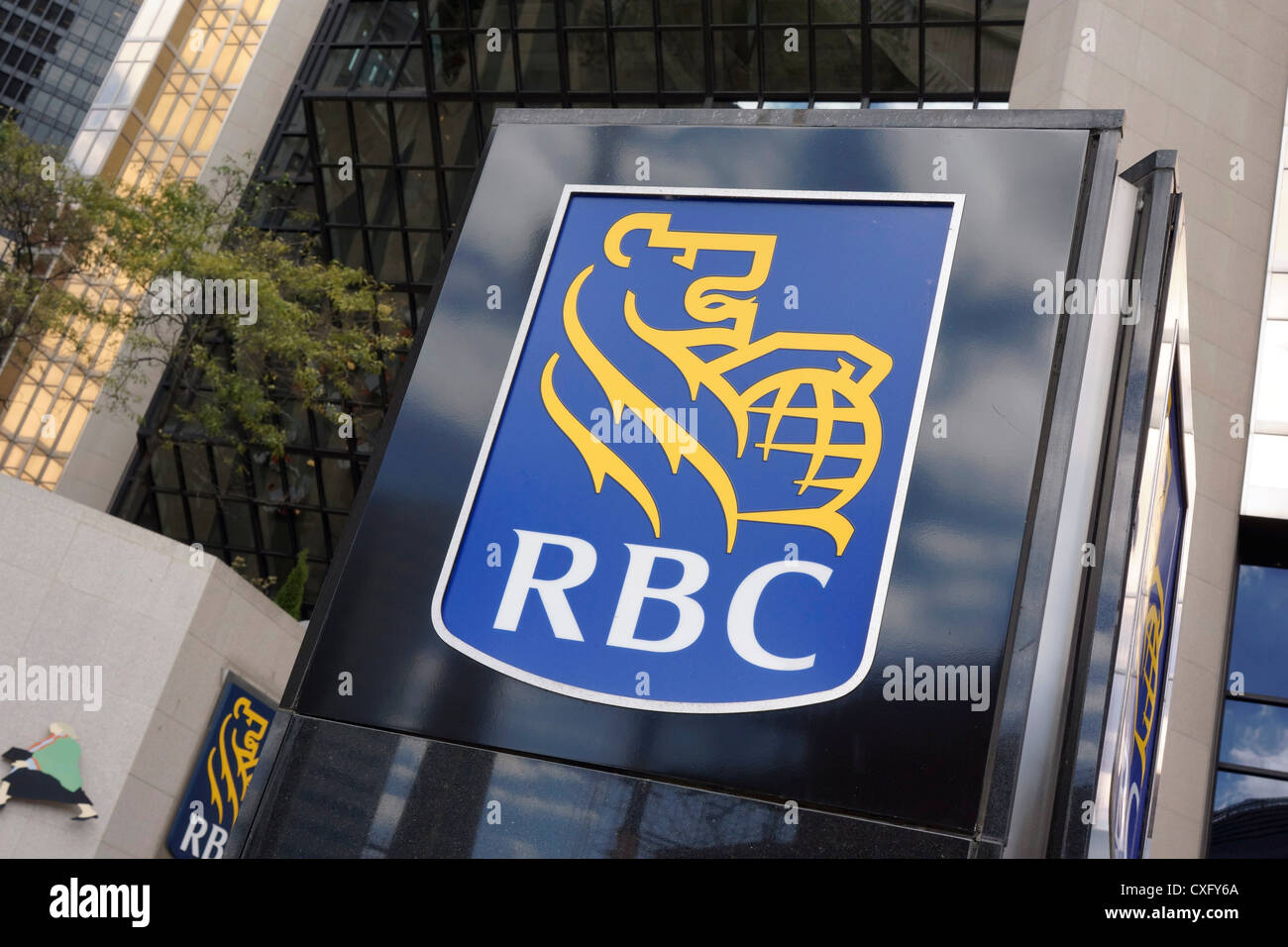 RBC Banque Royale du Canada, Toronto Banque D'Images