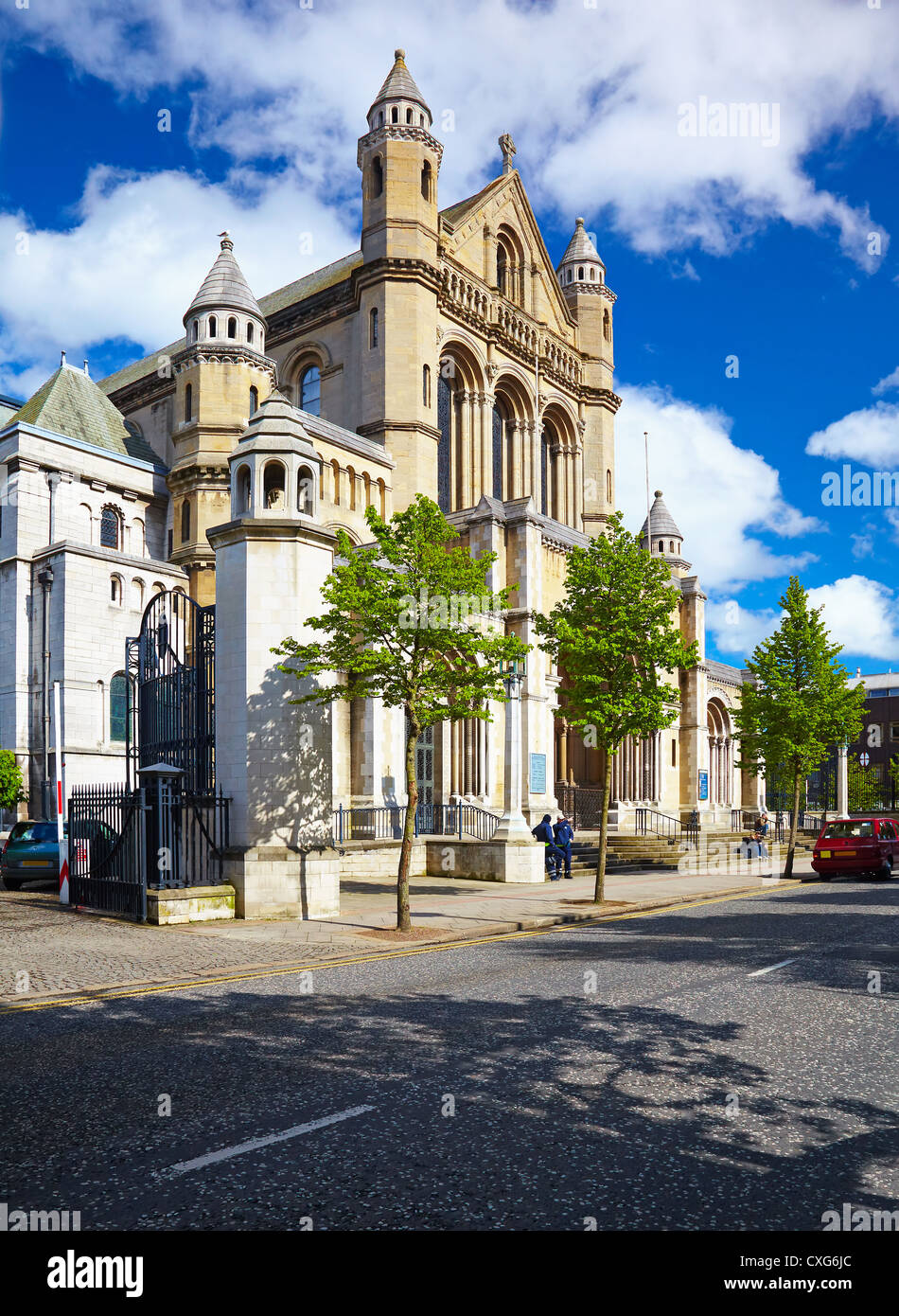 La Cathédrale de Belfast Banque D'Images