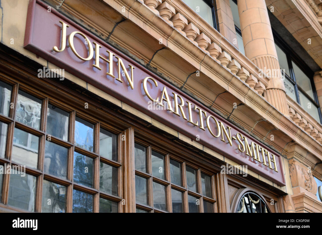 John Carlton-Smith horloge antique dealers, St James's, Londres, Angleterre Banque D'Images