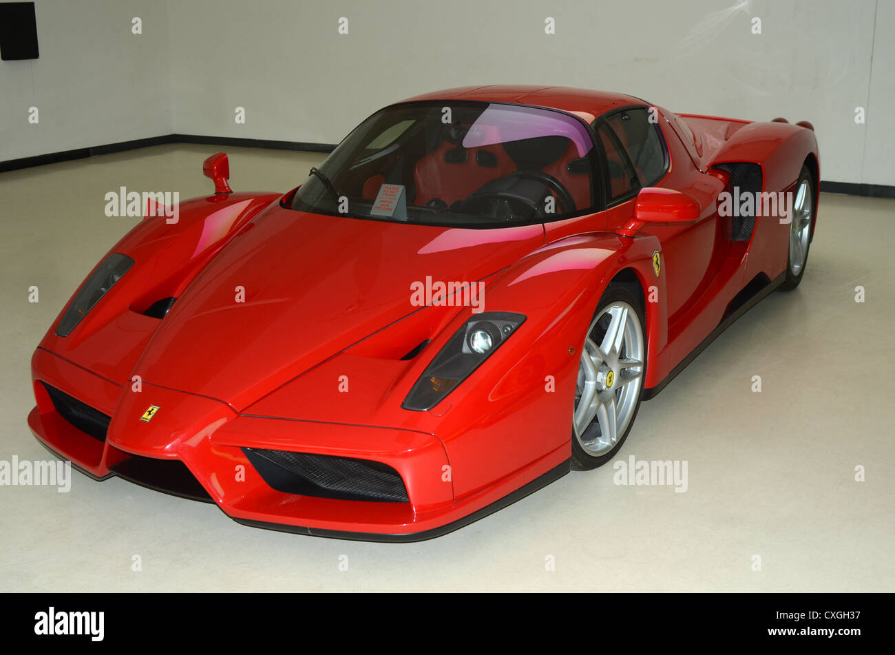 Une Ferrari Enzo dans Musée Ferrari Banque D'Images