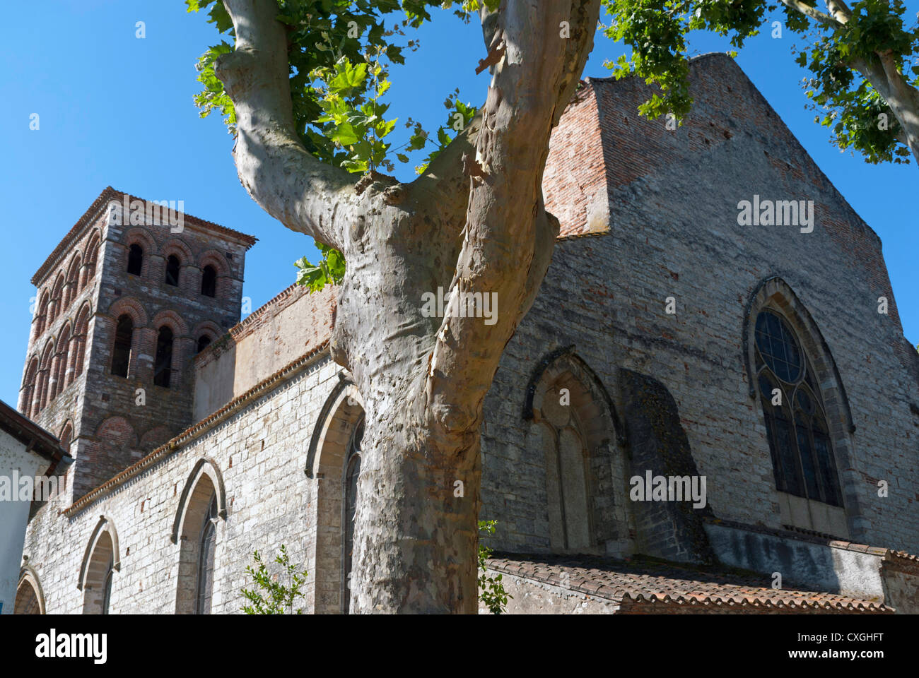 L'église de Saint-barthélemy, Cahors, France Banque D'Images