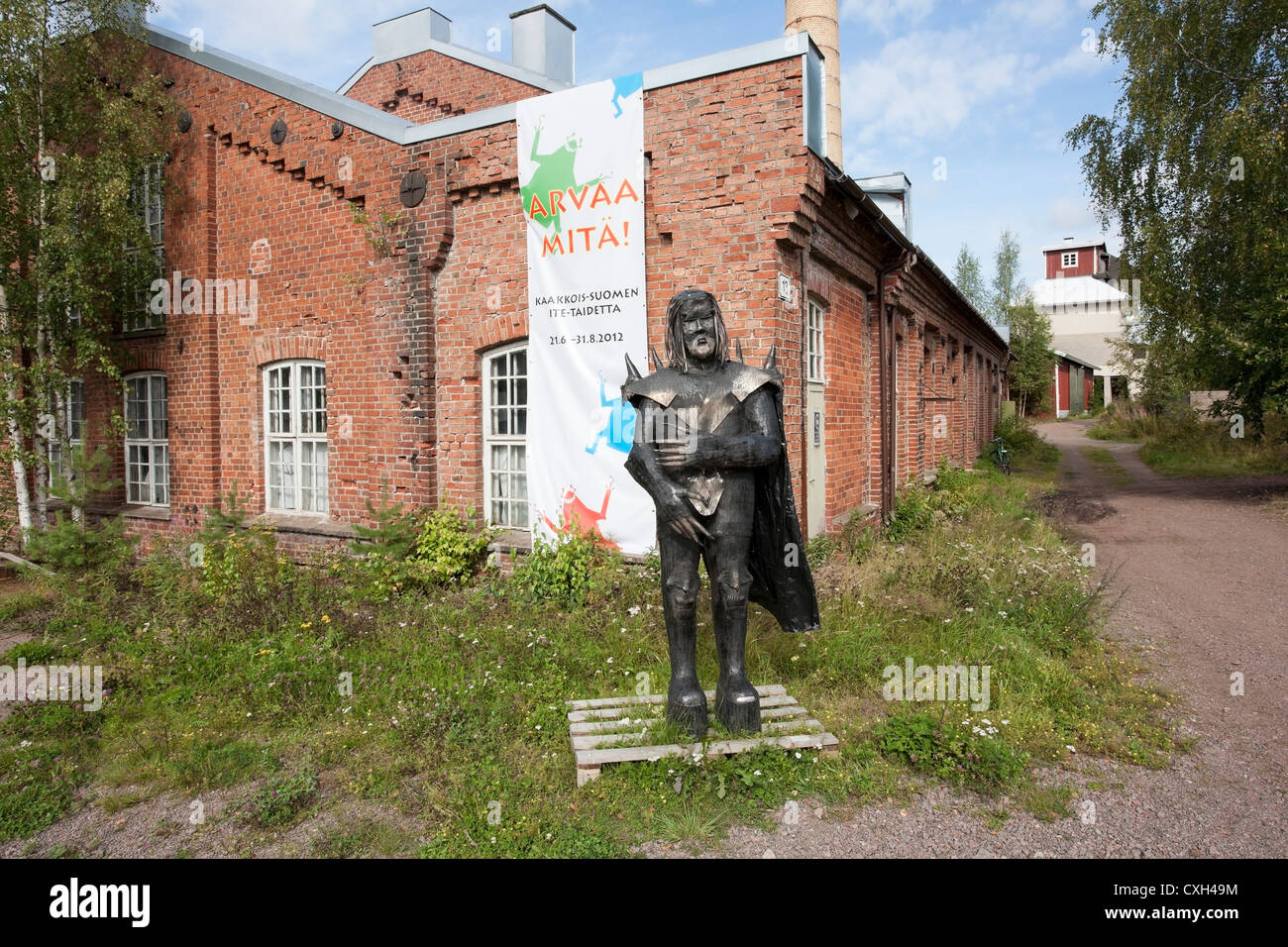 Outsider Art exposition à Pyhtää Finlande Europe Banque D'Images