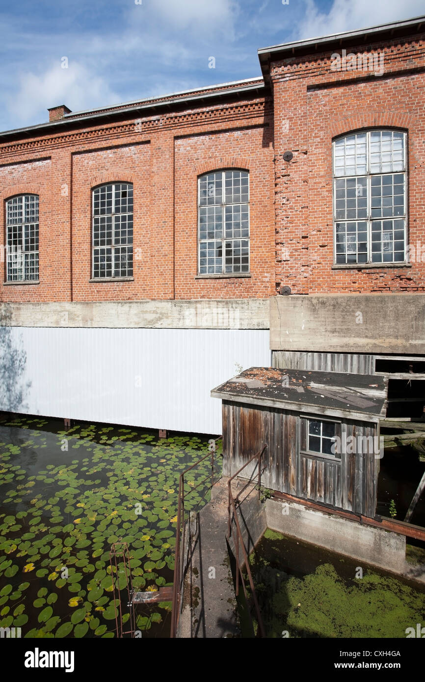 Ancien moulin à fer Stockfors bâtiments Pyhtää Finlande Europe Banque D'Images