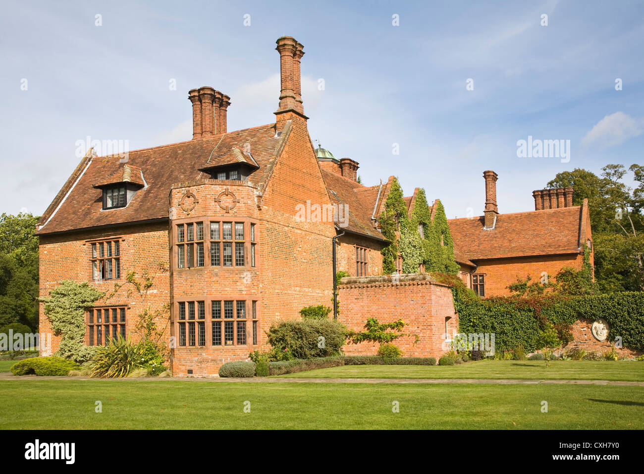 Manoir Tudor Woodhall Sutton Suffolk Angleterre utilisé comme salle de mariage Banque D'Images