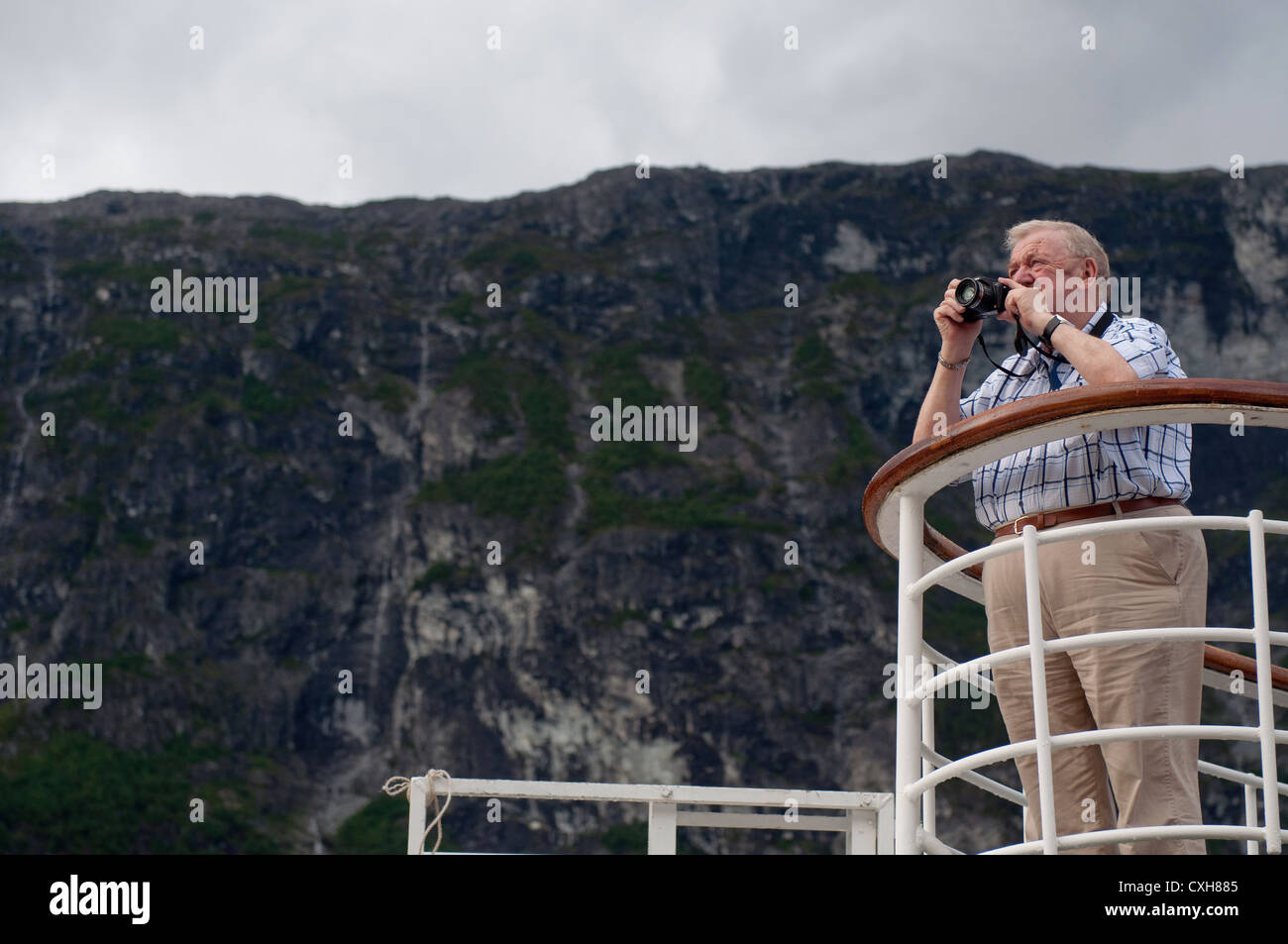 Flamm, Norvège Banque D'Images