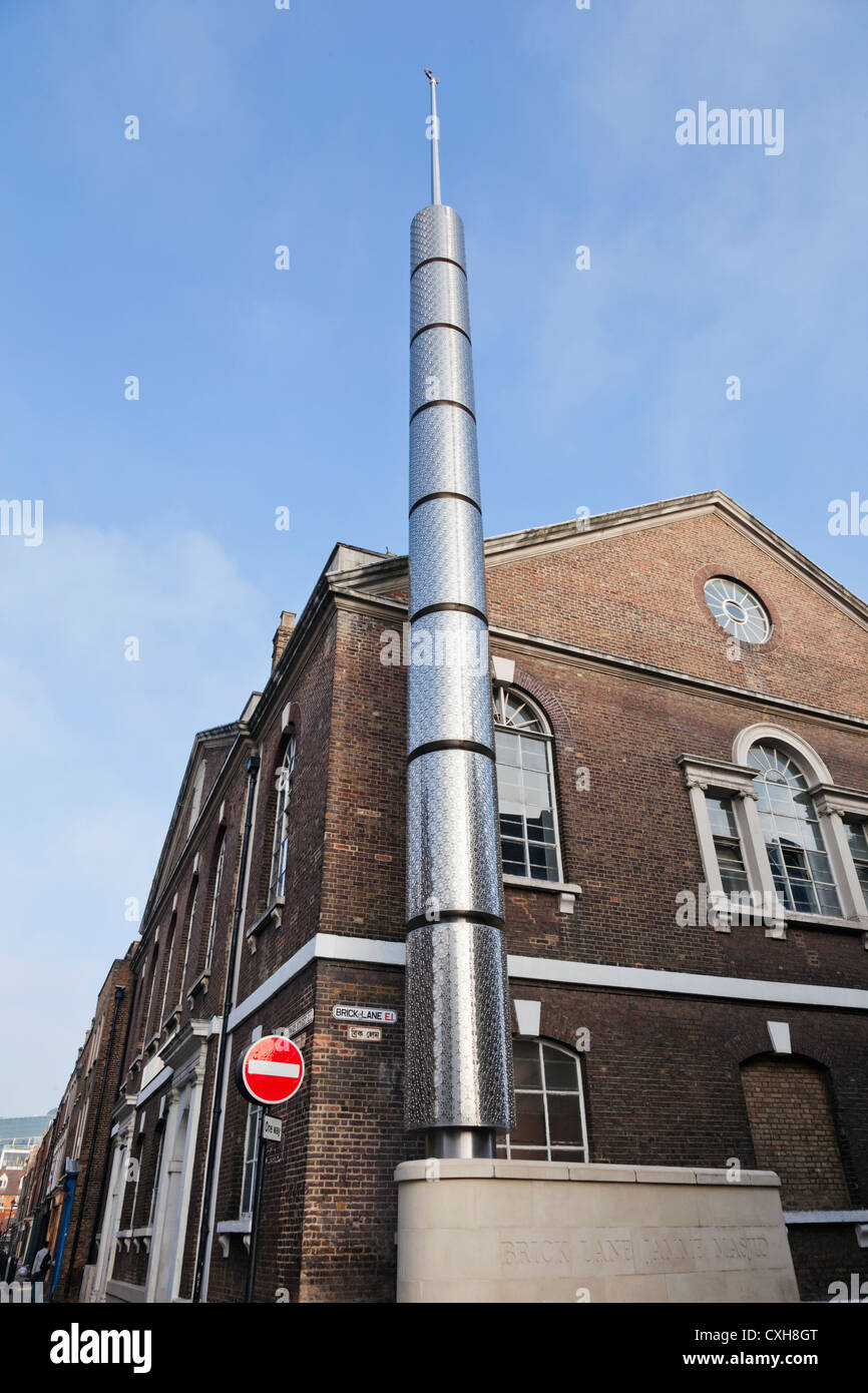 L'Angleterre, Londres, Whitechapel, Brick Lane, la mosquée Masjid Jamme Banque D'Images