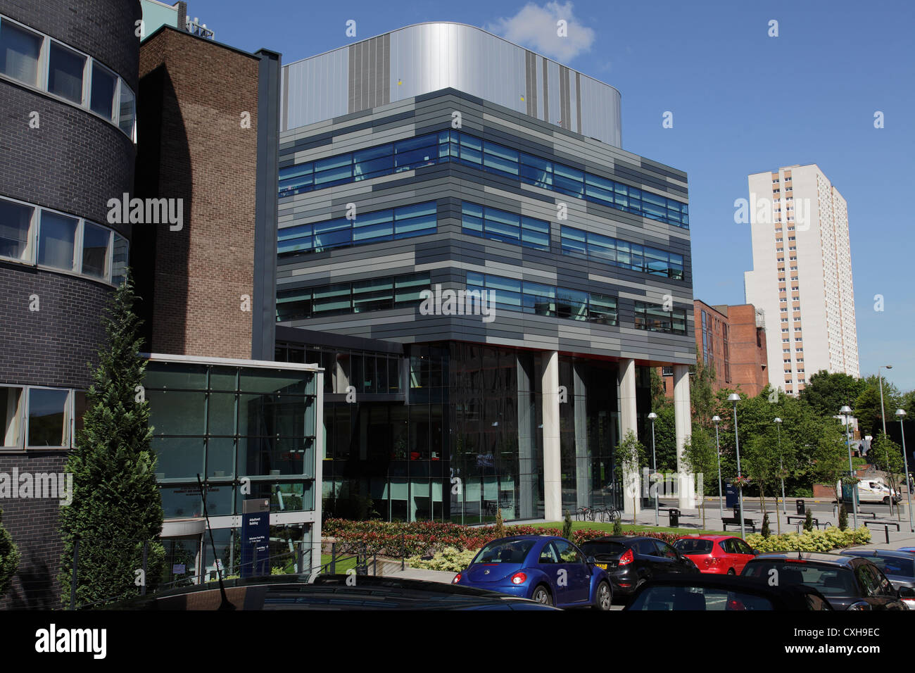 Le bâtiment montré John Arbutnott dans le centre sur le campus de l'Université de Strathclyde à Glasgow, Écosse, Royaume-Uni Banque D'Images