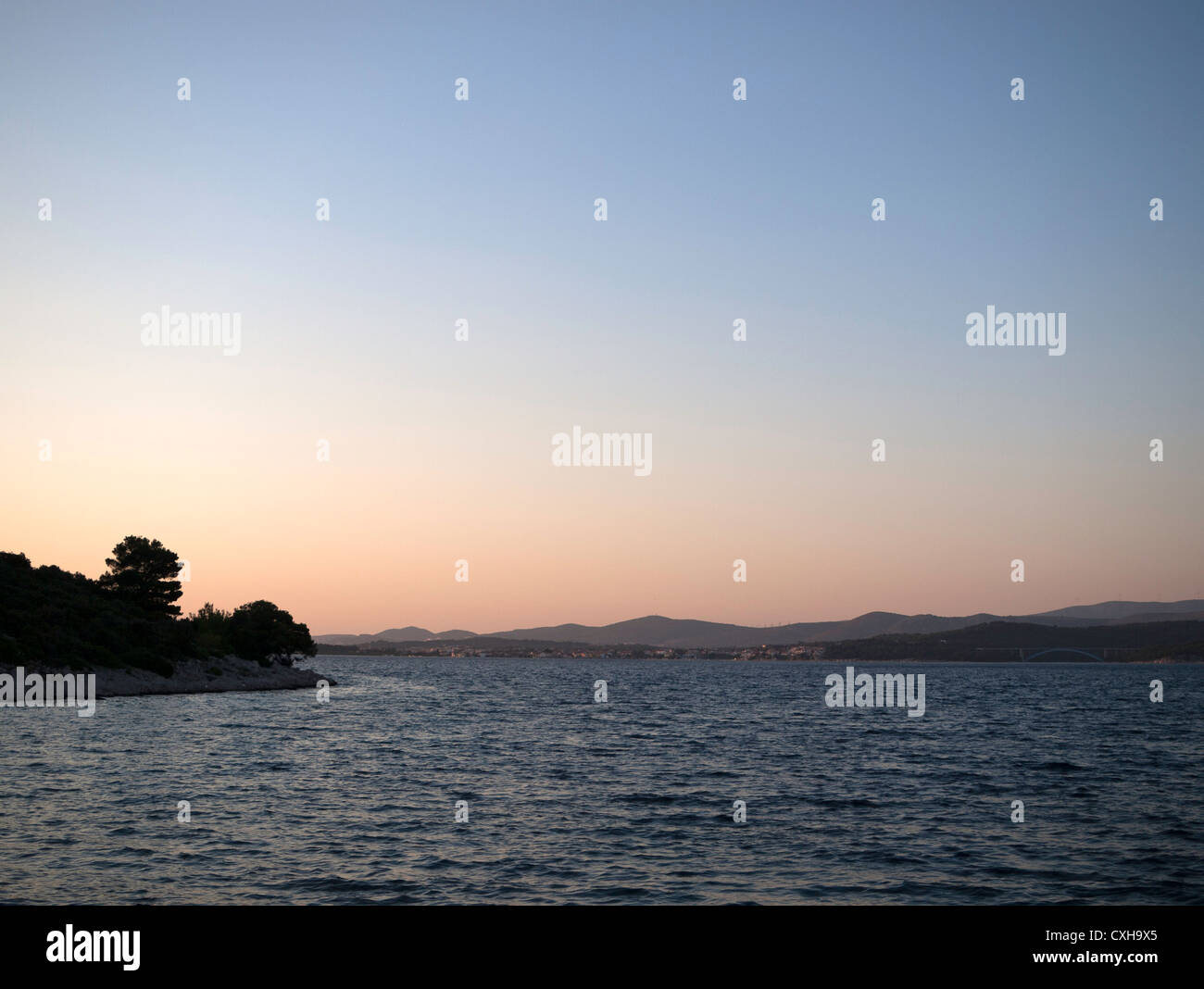 Croate de la mer Banque D'Images