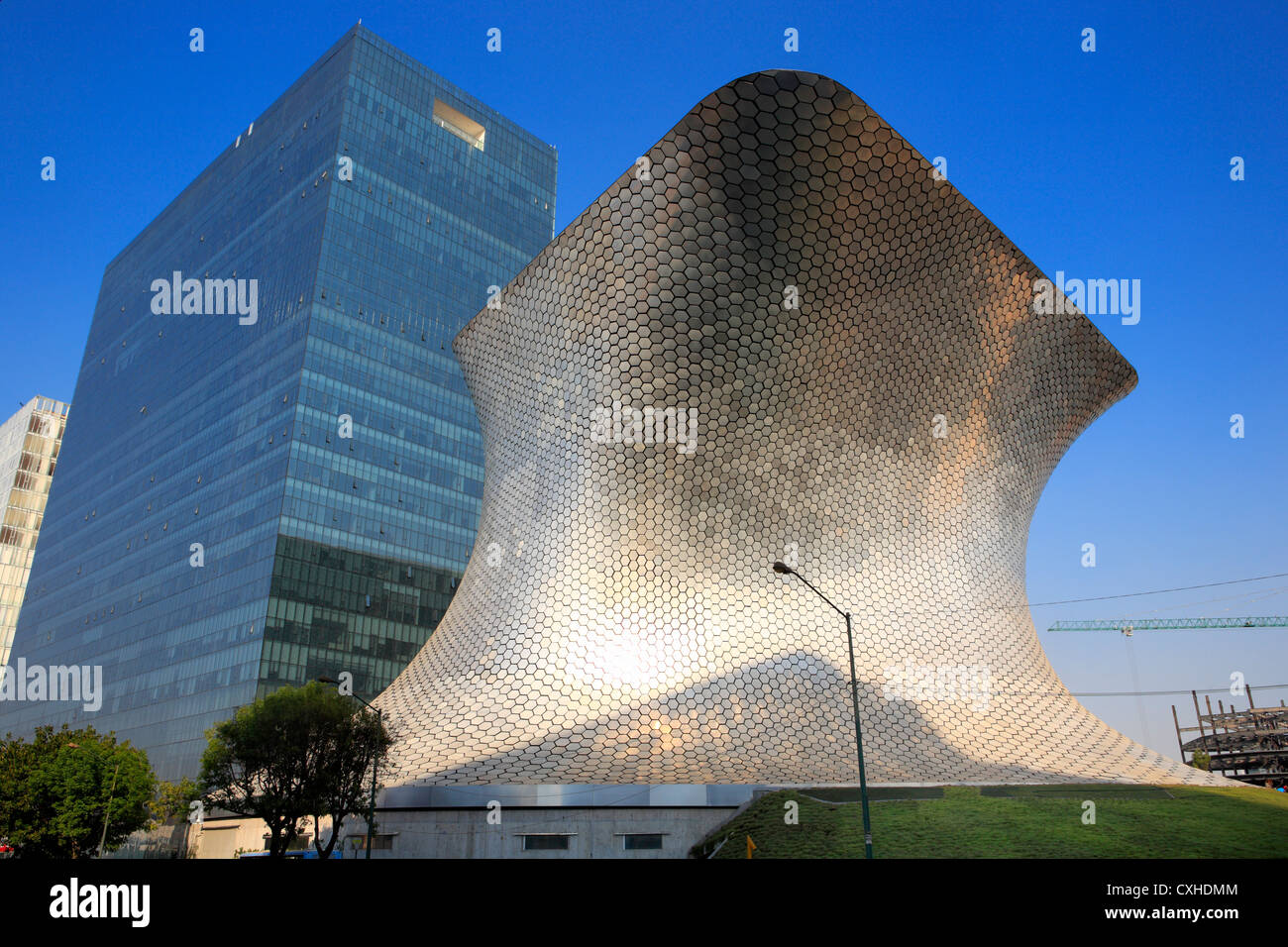 Soumaya museum (2009), Mexico DF, Mexique Banque D'Images