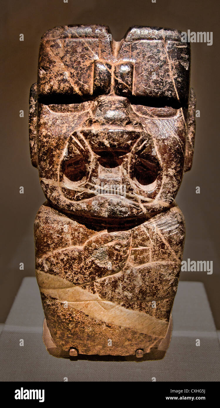 12th-Olmèque Ax 9e siècle avant J.-C. Mexique Amérique Centrale Banque D'Images