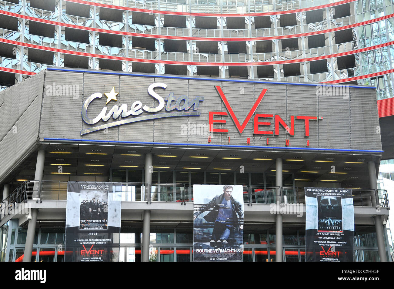 Ciné Star Event Cinema, Sony Center, Potsdamer, Berlin, Allemagne Banque D'Images