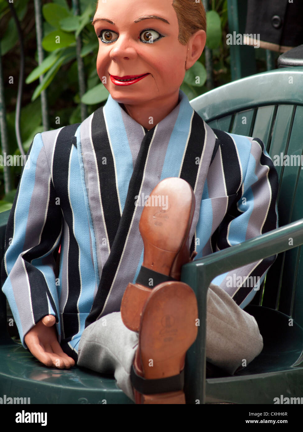 Le mannequin du ventriloque, Archie Andrews Banque D'Images