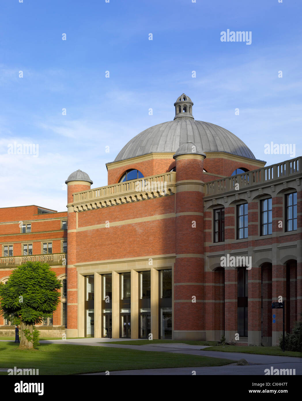 Bramall Music Building, University of Birmingham, Birmingham, Royaume-Uni. Architecte : Glenn Howells Architects, 2012. Banque D'Images