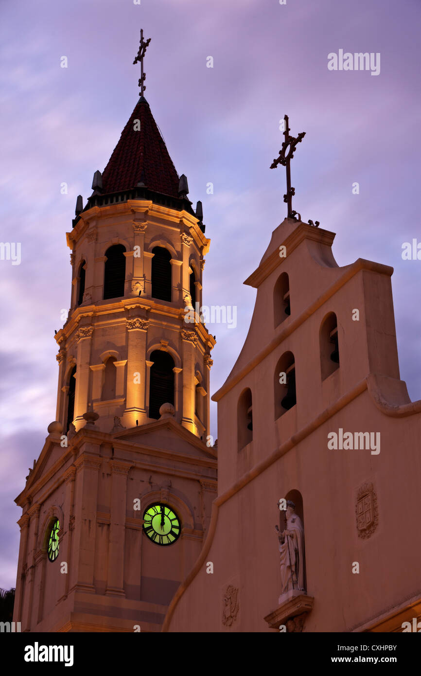 L'architecture historique de St Augustine Banque D'Images