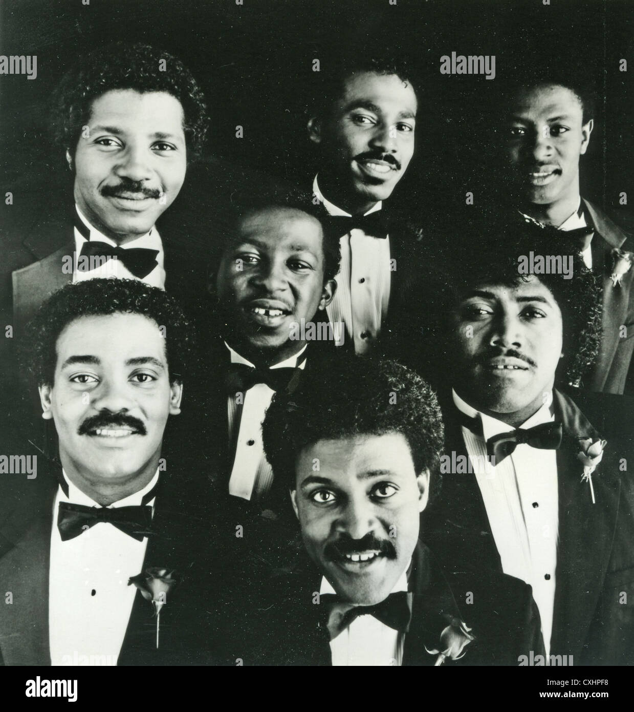 CROWN HEIGHTS AFFAIR photo promotionnelle d'entre nous à propos de groupe vocal 1979 Banque D'Images