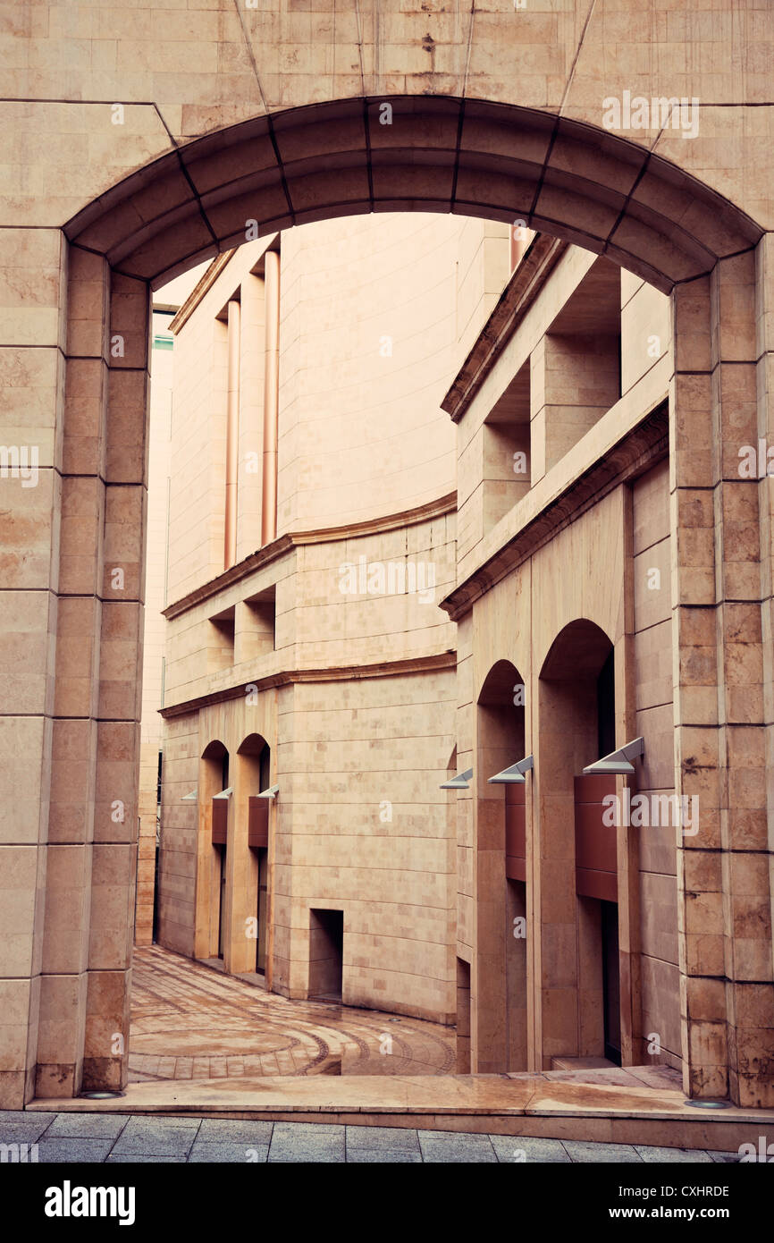 Architecture de centre-ville de Beyrouth, Liban Banque D'Images