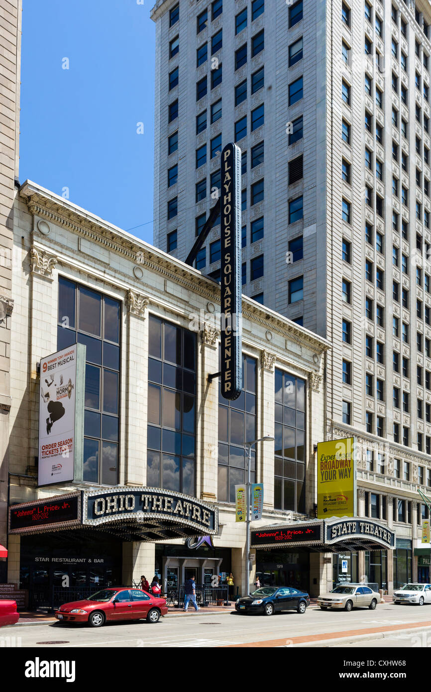 Quartier de playhouse square Banque de photographies et d’images à haute résolution Alamy