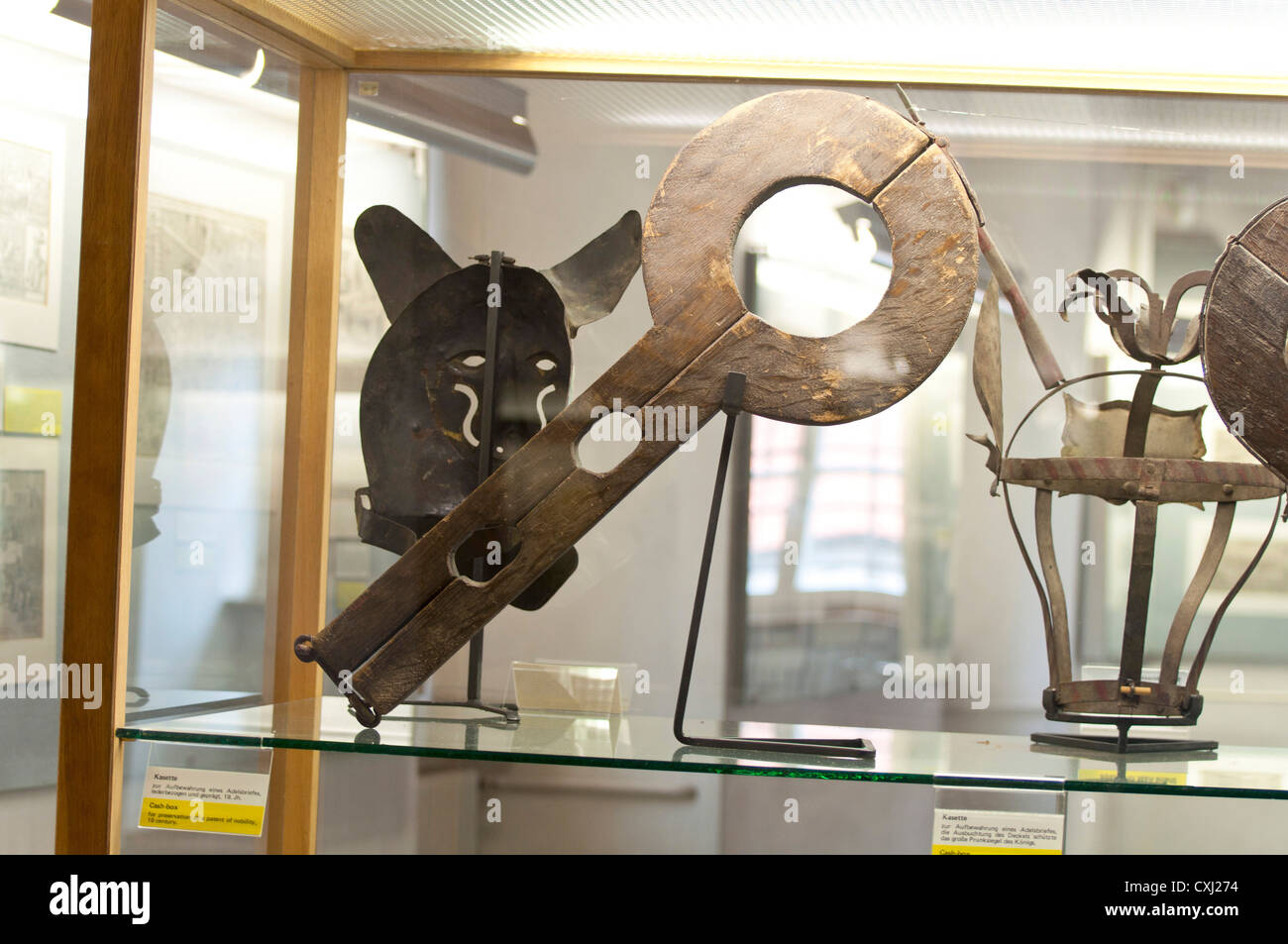 Musée criminel, Rothenburg ob der Tauber Banque D'Images