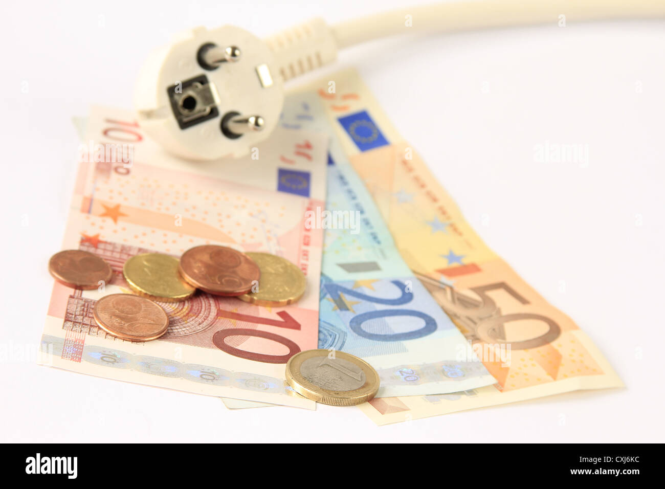 Le taux d'électricité Banque D'Images