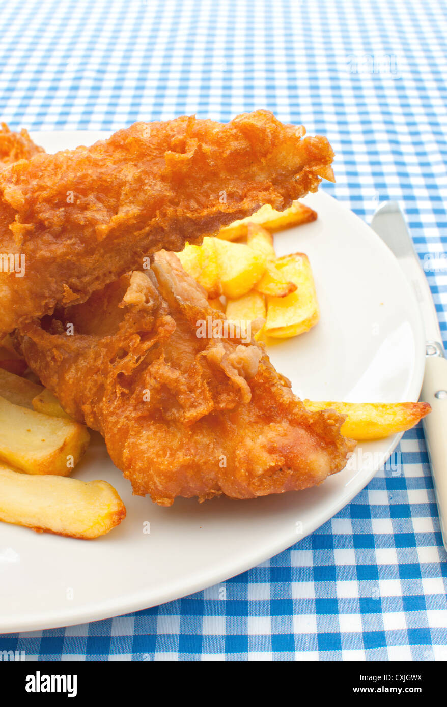 Fish and chips Banque D'Images