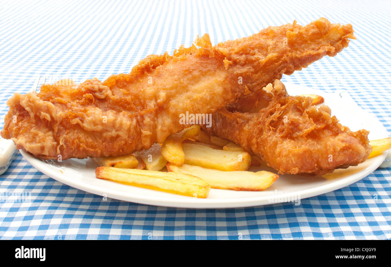 Fish and chips Banque D'Images
