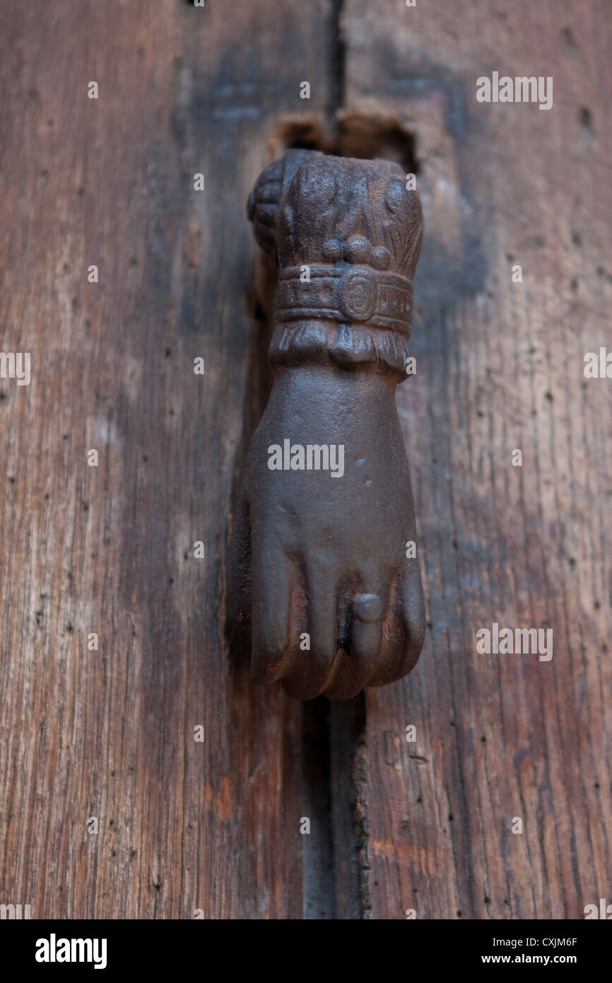 vieille porte Banque D'Images