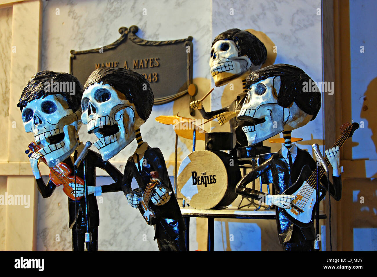 Dia de los Muertos le jour, Hollywood Forever Cemetery Banque D'Images