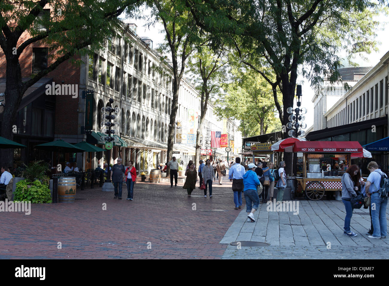 Quincy street market Banque de photographies et d’images à haute
