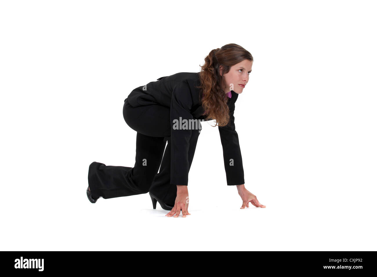 A Vos Marques Pret Partez En Anglais À vos marques, prêts, prêts, partez ! ! ! Photo Stock - Alamy