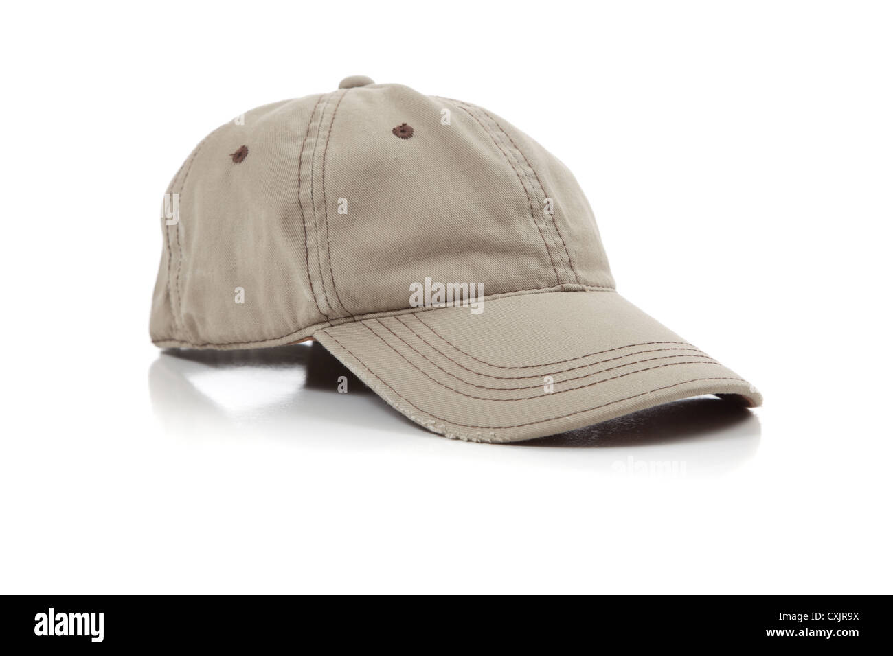 Les kaki sur fond blanc Banque D'Images