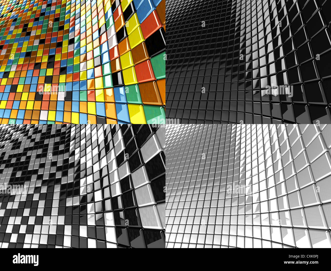 Jeu de mosaïque Banque D'Images