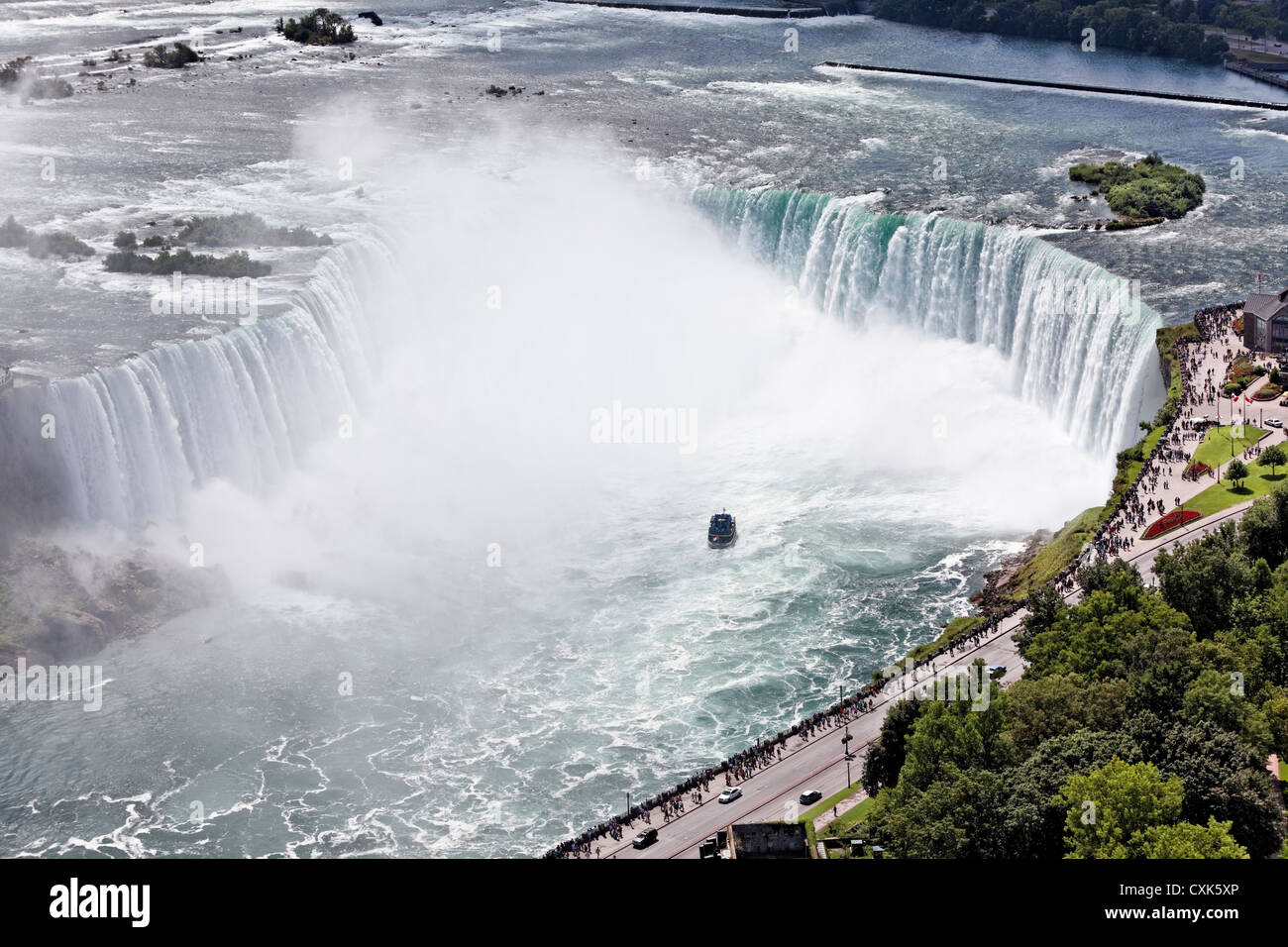 Les chutes du Niagara à Niagara Falls, Ontario, Canada Banque D'Images