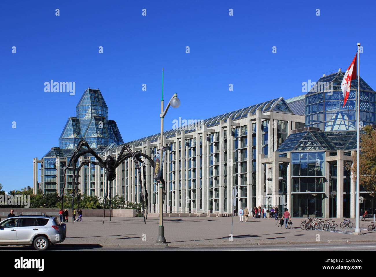 'Maman' une araignée géante sculpture réalisée par Louise Bourgeois nains le Musée des beaux-arts du Canada à Ottawa, Ontario. Banque D'Images