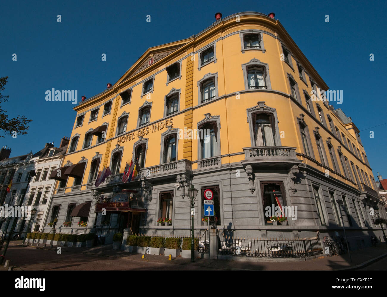 Hotel Des Indes, Lange Voorhout, Den Haag, Pays-Bas Banque D'Images