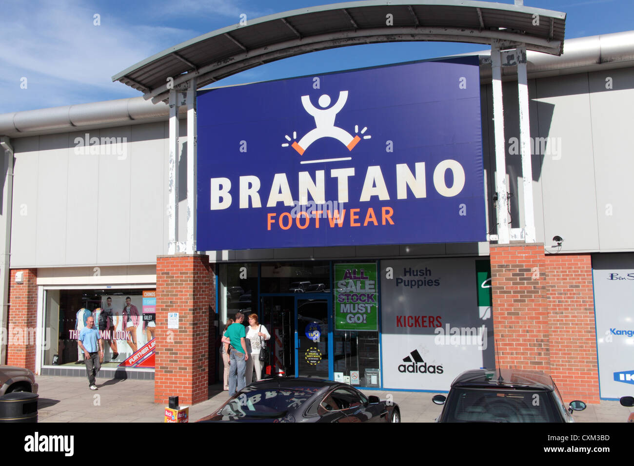 Magasin de chaussures Brantano Photo Stock - Alamy