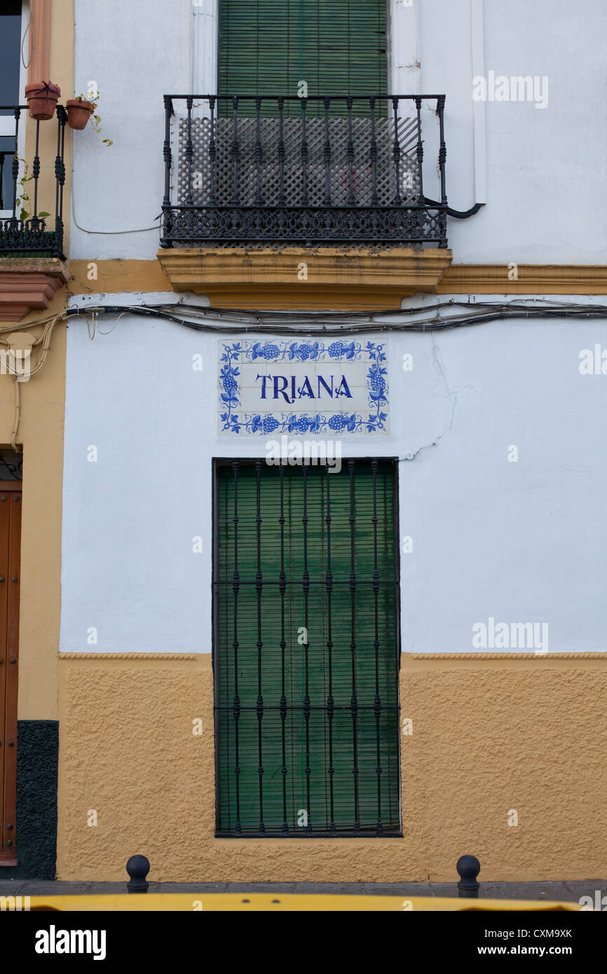 La céramique de Triana Séville Espagne Banque D'Images