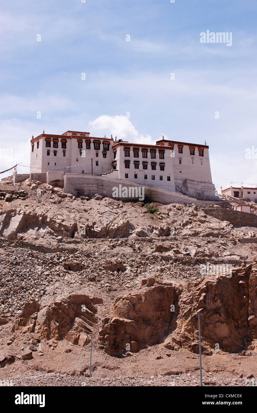 Monastère de stakna, manali leh-autoroute, Jammu-et-Cachemire, l'Inde Banque D'Images