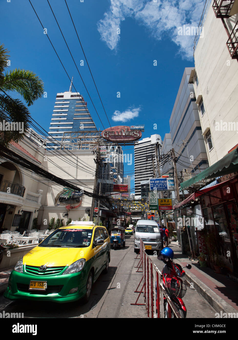 Rue de Bangkok Banque D'Images