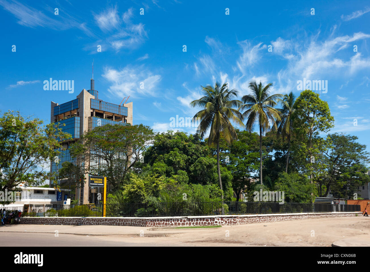 Patrick Avenue Lubumba, Brazzaville, République du Congo, Afrique Banque D'Images