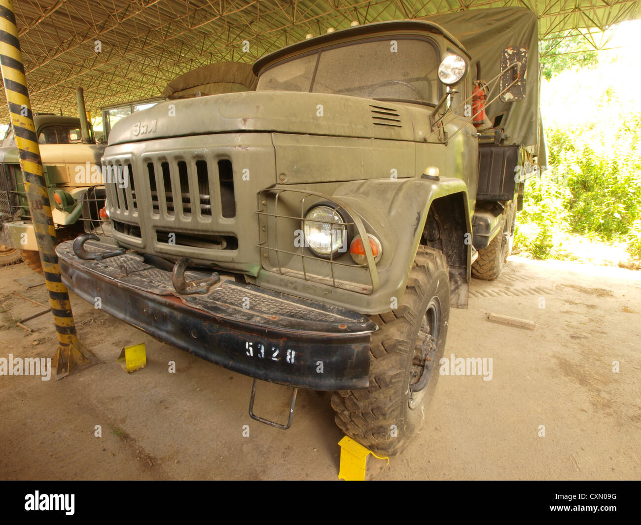 ZIL-131 3,5 tonnes off-road Banque D'Images