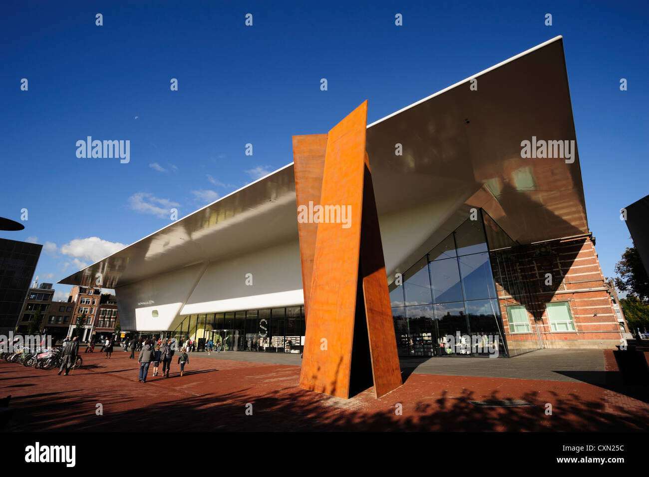 Le Stedelijk Museum rouvert en septembre 2012, Amsterdam, Pays-Bas Banque D'Images