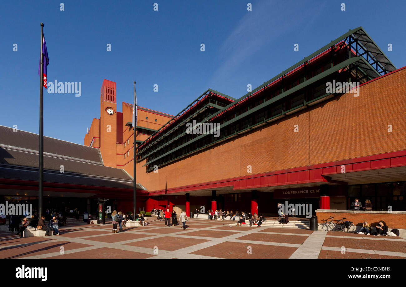 British Library, St Pancras, Euston, Londres UK Banque D'Images