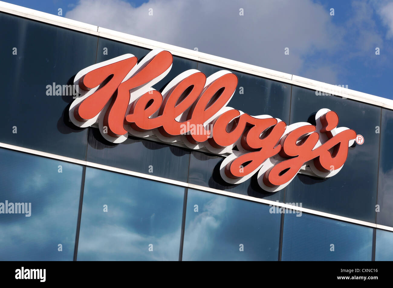 Signe de Kellogg Banque D'Images
