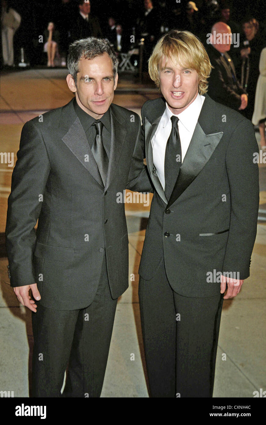 BEN STILLER acteur de cinéma américain (à gauche) et Owen Wilson en 2004 Banque D'Images