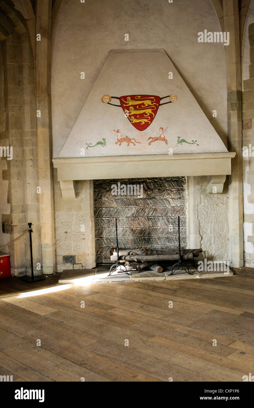 Cheminée Tudor dans la Tour de Londres complex Banque D'Images